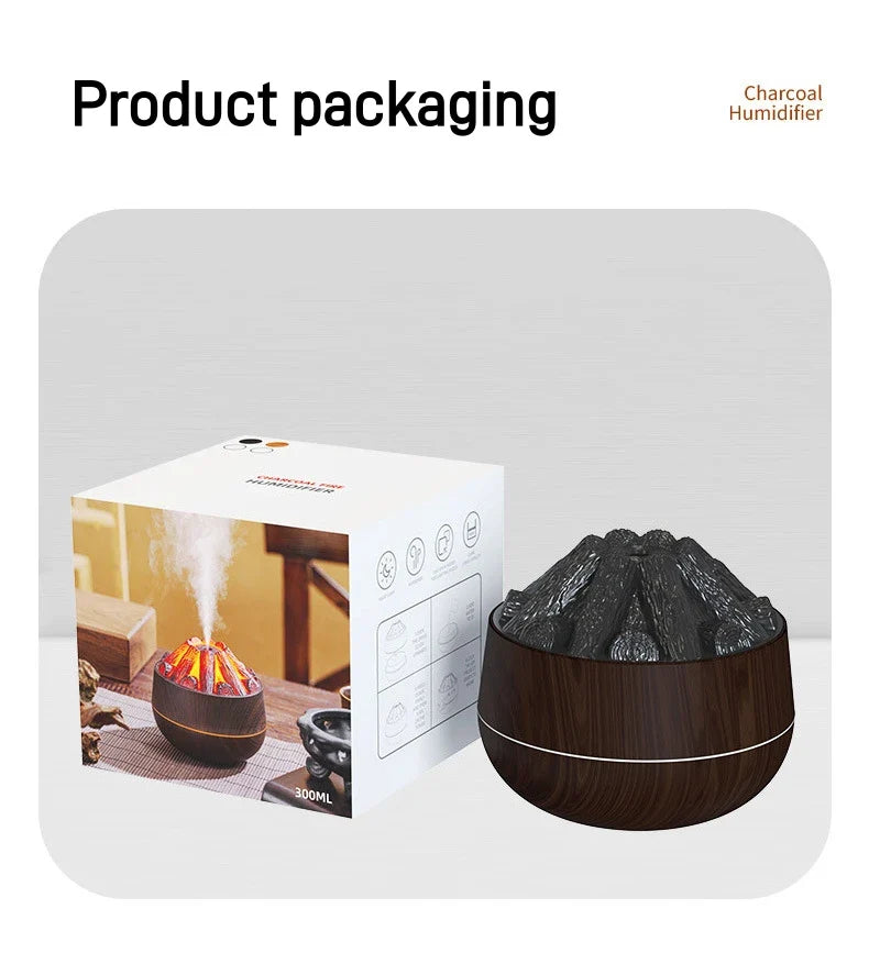 Artificial Charcoal Fire Air Humidifier™️
