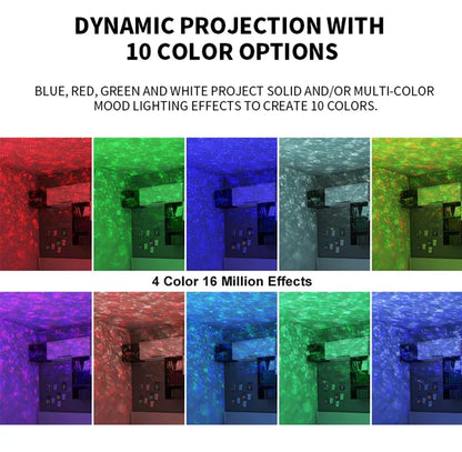Proiettore di luce notturna a LED con galassia stellata™️ 