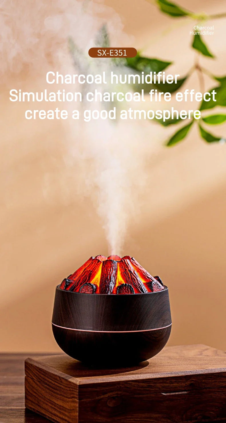 Artificial Charcoal Fire Air Humidifier™️