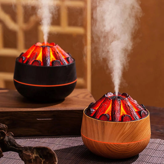 Umidificatore d'aria con fuoco di carbone artificiale™️