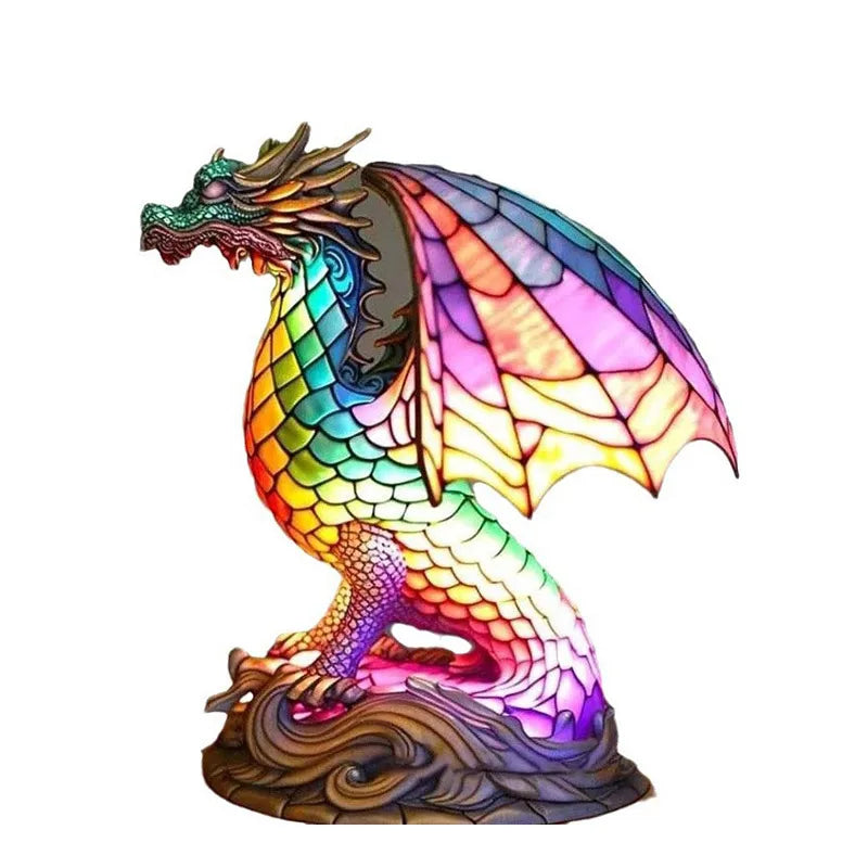 Animal Resin Stained Glass Table Lamp™️