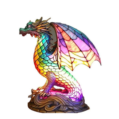 Animal Resin Stained Glass Table Lamp™️