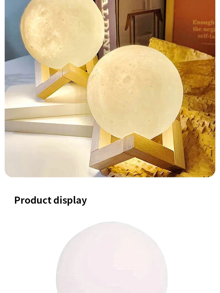 Lampada Planetaria fai da te da 8 cm Moon™️