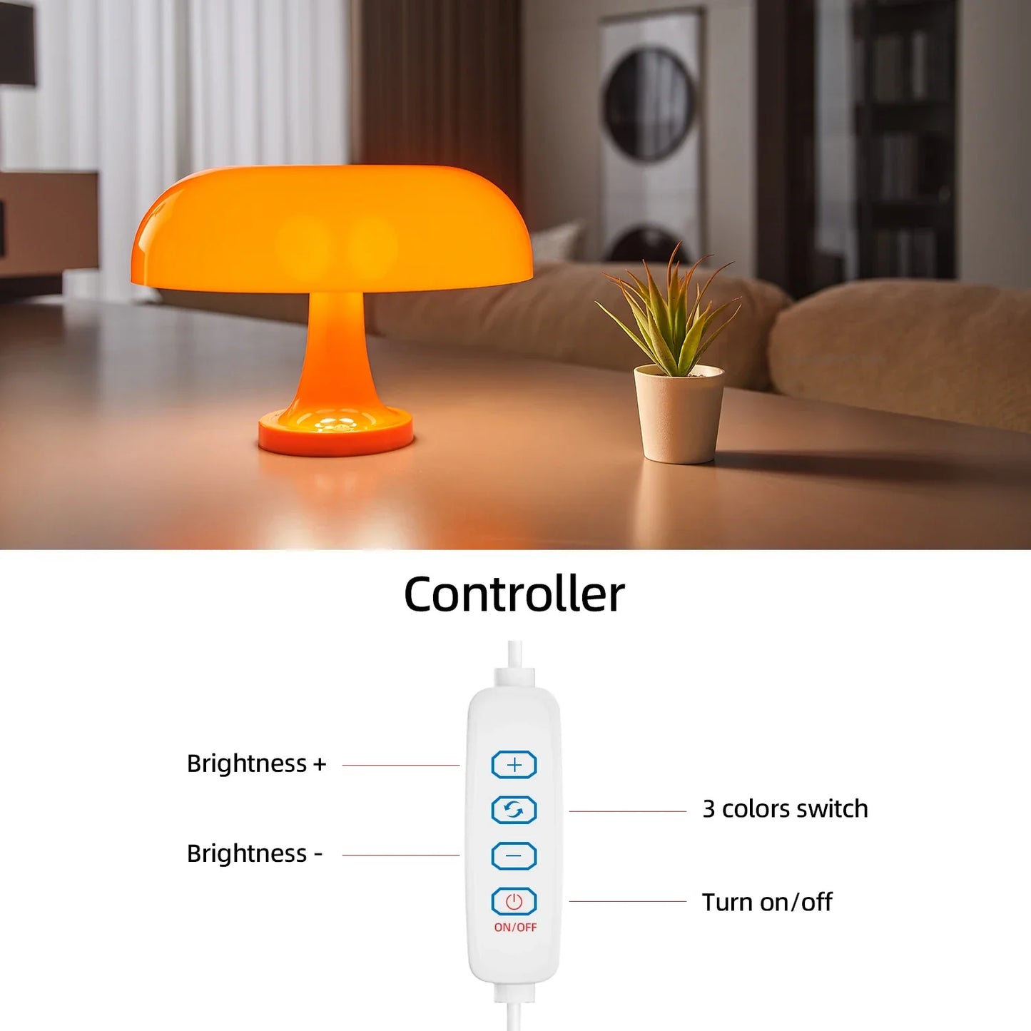 Classic Mushroom Table Lamp™️