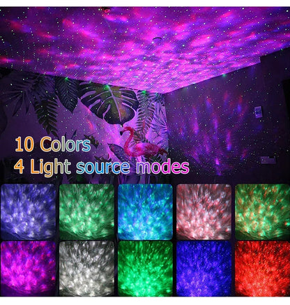 Proiettore di luce notturna a LED con galassia stellata™️ 