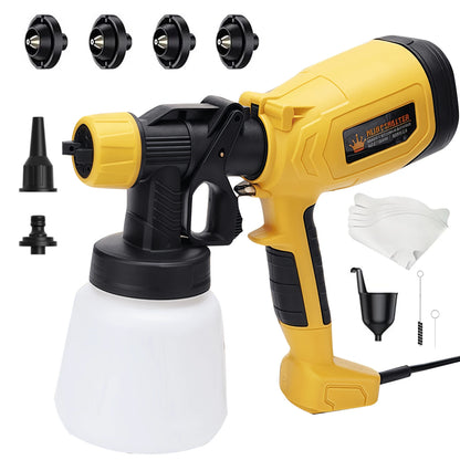 Spruzzatore di vernice senza fili da 21 V con batteria