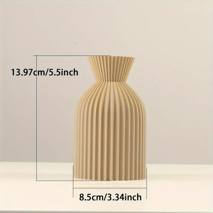 Elegant Black Plastic Vase™️