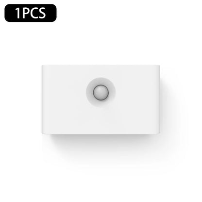 Luce notturna con sensore di movimento Smart Linkage, ricaricabile, senza fili, lampada a induzione magnetica a LED, da parete, per casa, camera da letto, cucina, scale