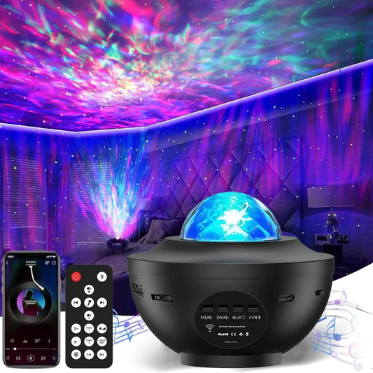 Proiettore di luce notturna a LED con galassia stellata™️ 