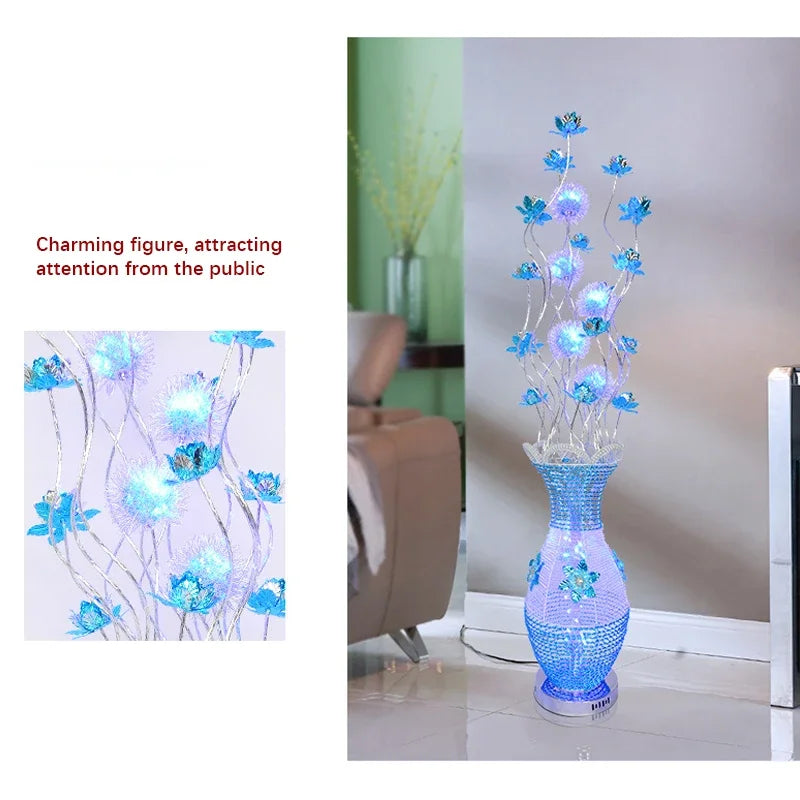 Lampada da terra COLIN Nordic Blue™️