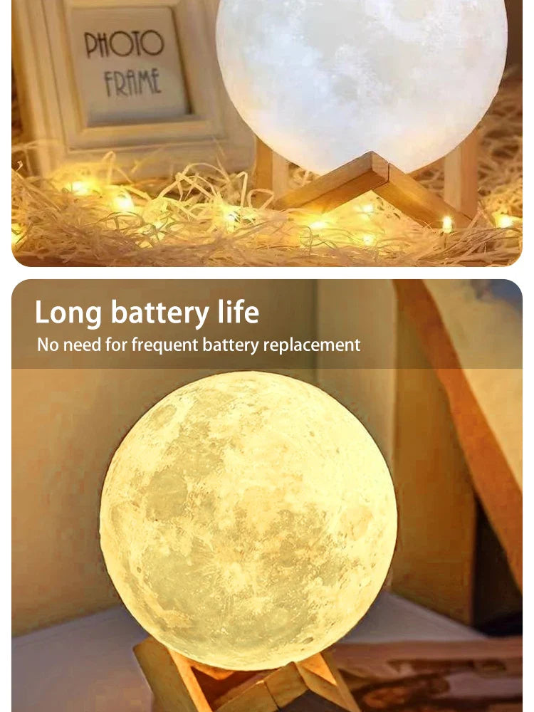 Lampada Planetaria fai da te da 8 cm Moon™️