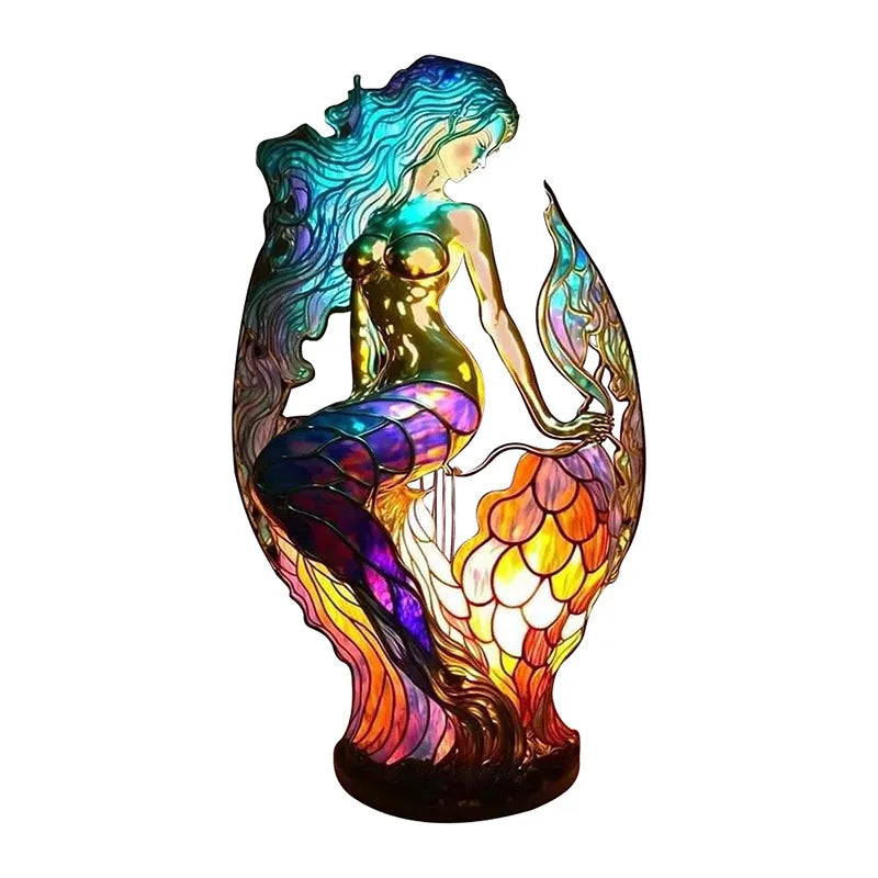 Animal Resin Stained Glass Table Lamp™️