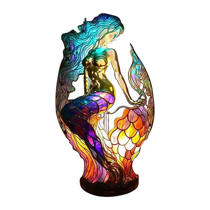 Animal Resin Stained Glass Table Lamp™️
