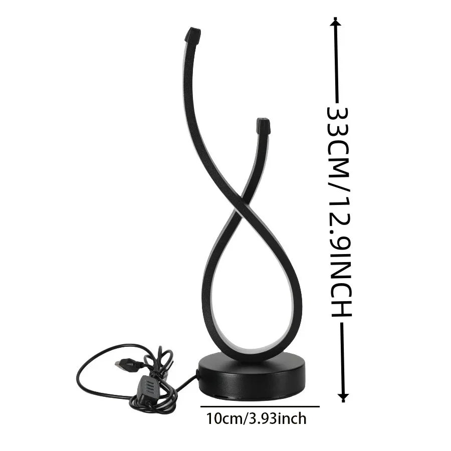 Lampada da scrivania a LED moderna con alimentazione USB™️