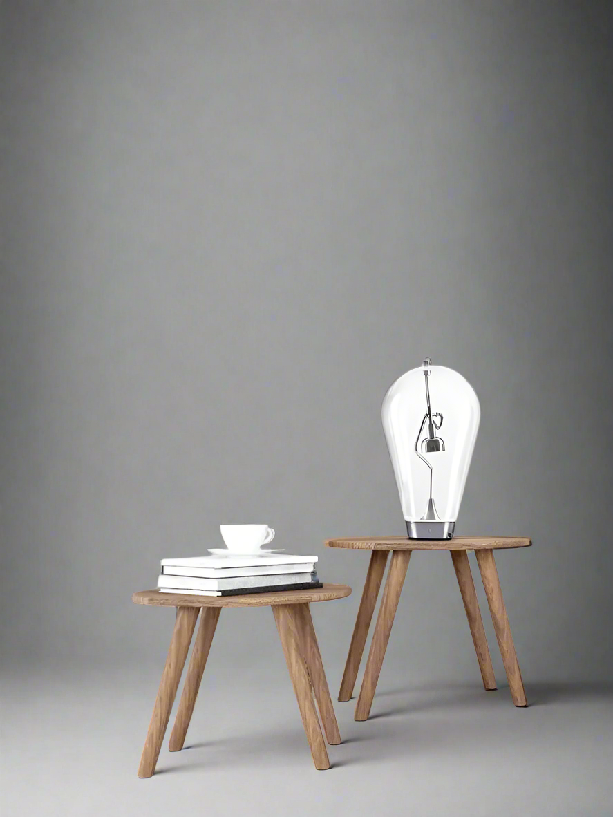 Lampada da scrivania in vetro vintage™️