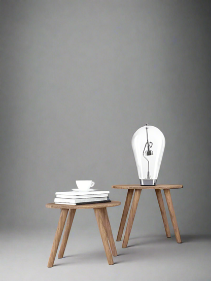 Lampada da scrivania in vetro vintage™️